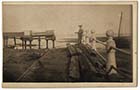 Storm damage to Jetty 1877 [CDV Byrne ]